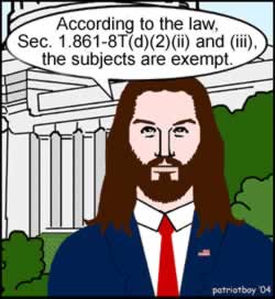 Jesus gives the law.