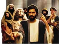 Jesus explains to hypocrites that everything belongs to God.