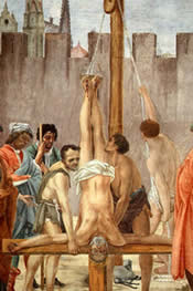 Peter, the tax rebel, picks up the cross and follows Jesus, as instructed.