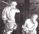 St. Paul is beheaded, for not obeying the government ordained by god.
